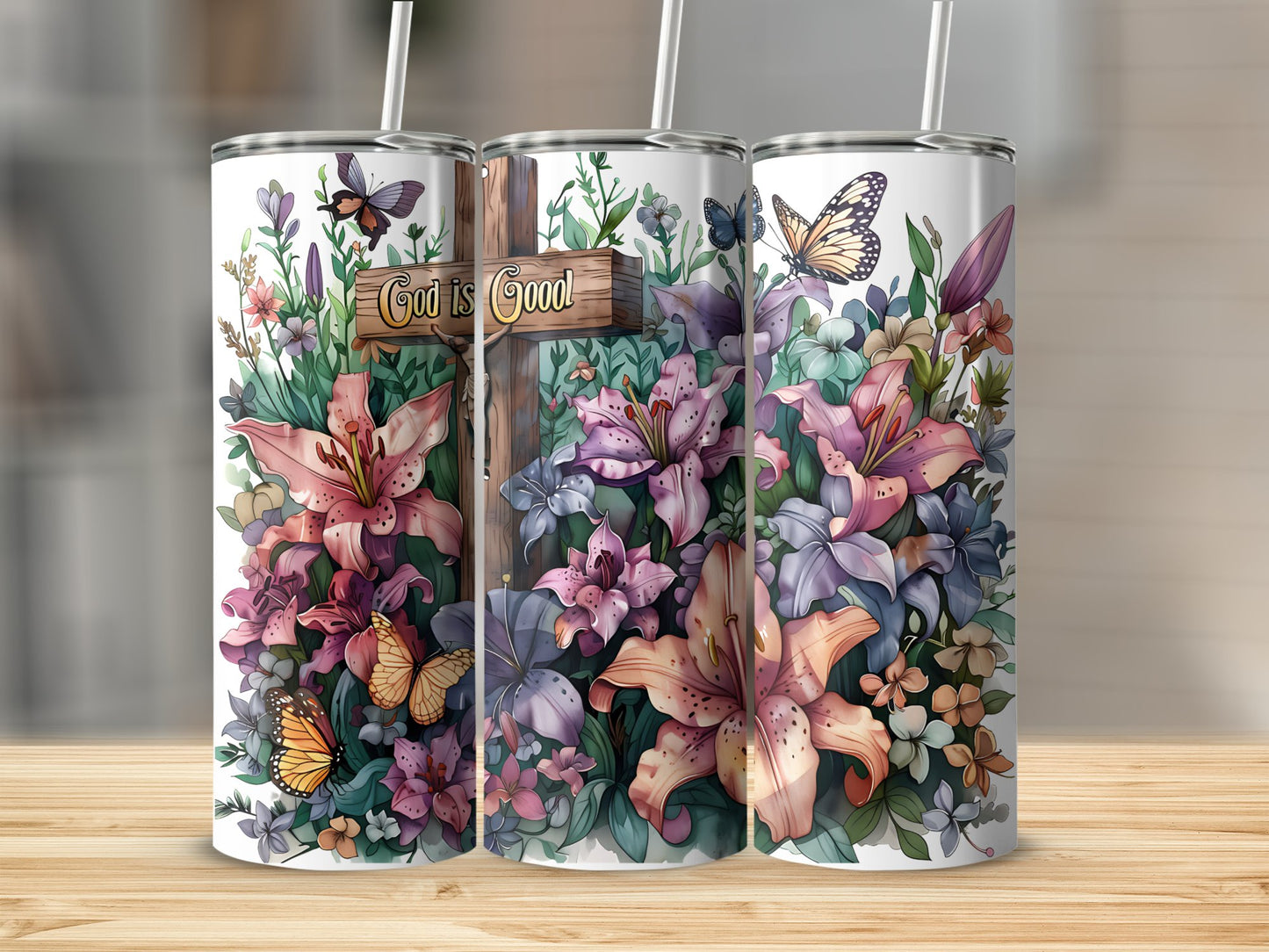 God is good all the time 20 oz Tumbler Wrap PNG Tumbler Design Sublimation Digital Downloads, Christian Bible Faith Tumbler Wrap