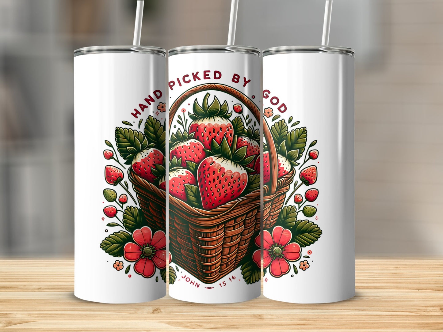 Hand Picked By God Png, Summer Camp Kids Sublimation Design, Girly Strawberry Png, Bible Verses Png, Christian Png, Religious Clipart