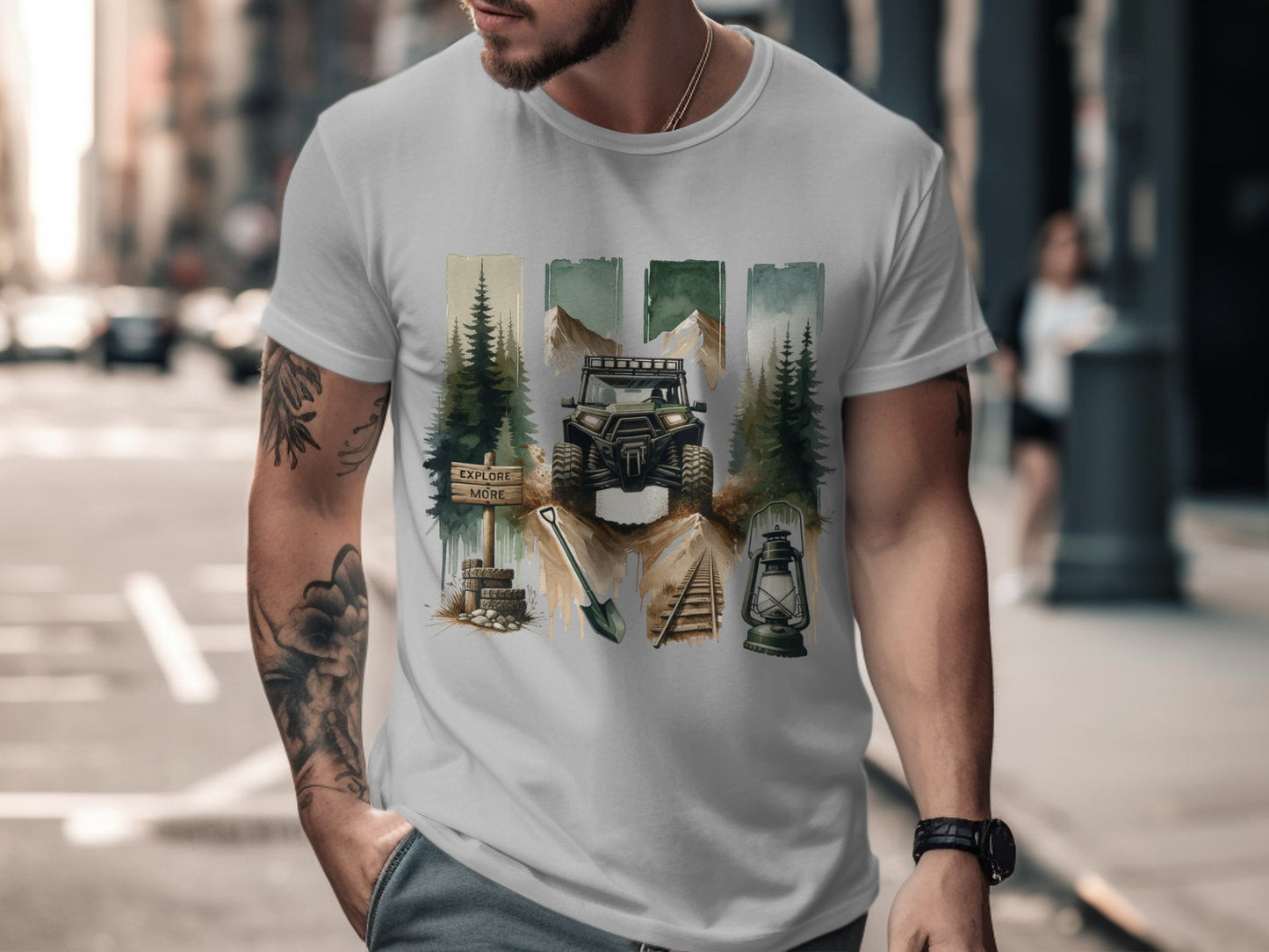 Jeep Brushstroke PNG Off-Road Sublimation Design 300 DPI Digital Download for Tumblers Mugs T-Shirts Stickers Ornaments Earrings Crafts