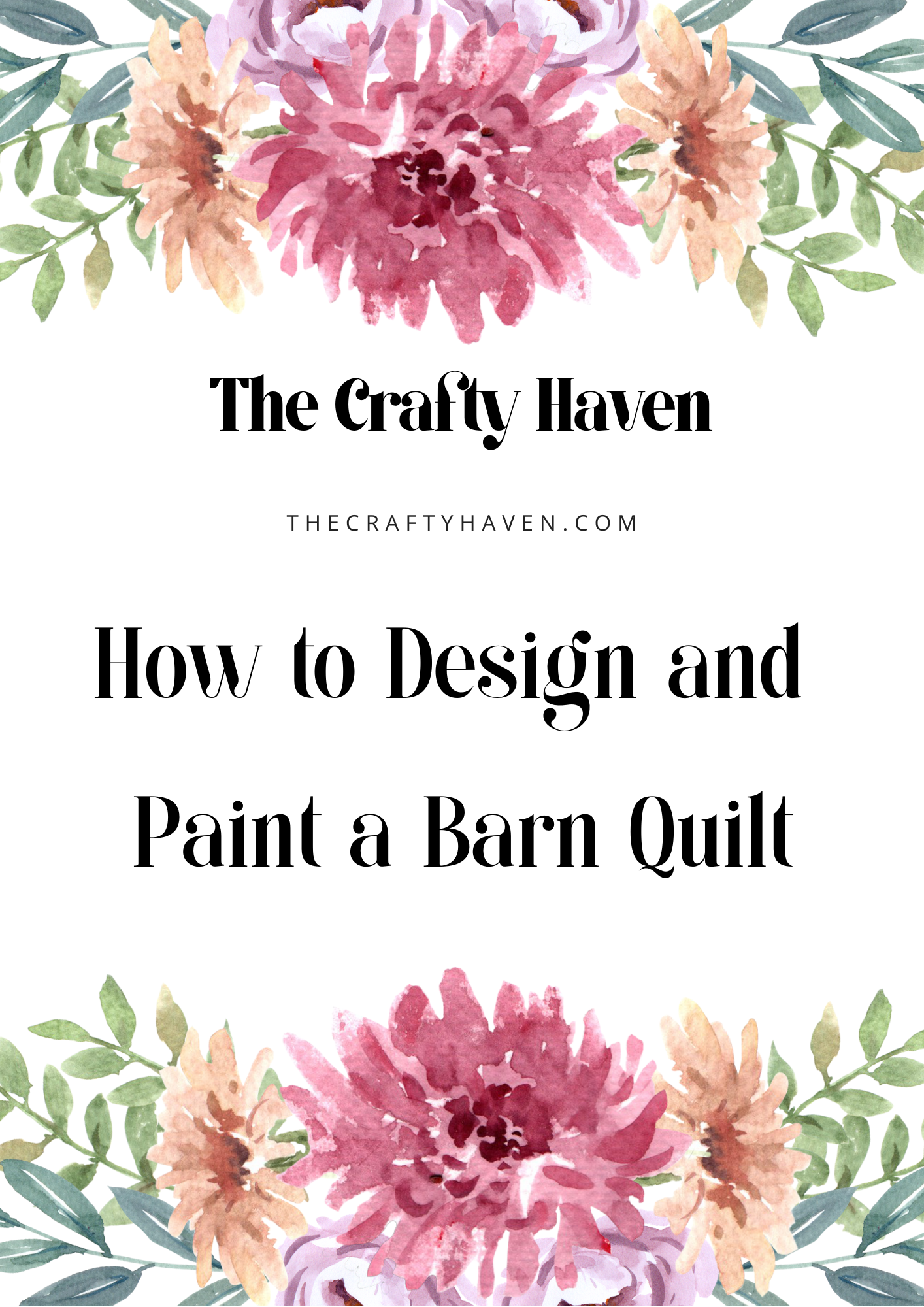 How to design and Paint a Barn Quilt E Book