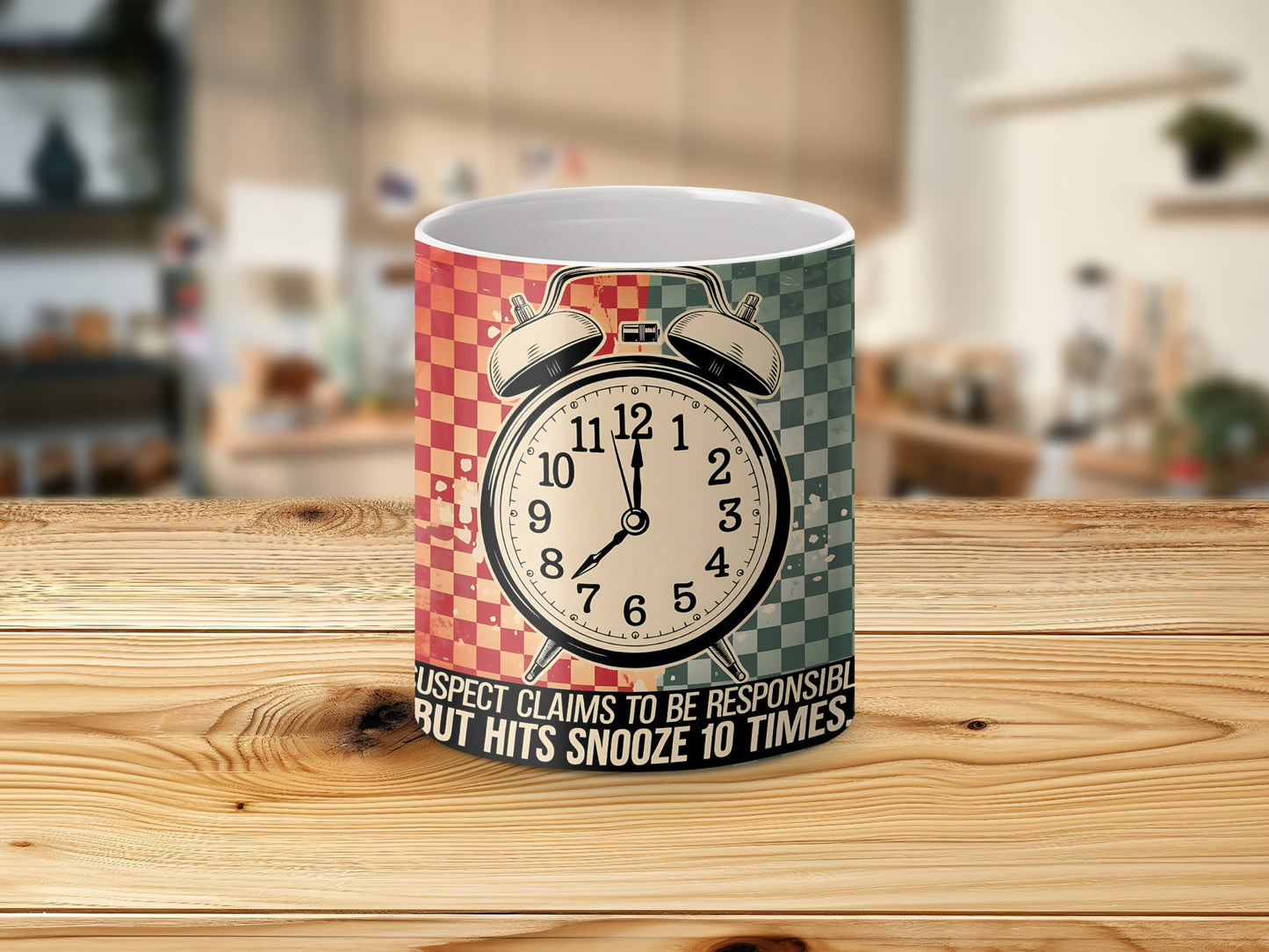 Suspect Claims Tumbler Wrap, Funny 20oz Skinny Tumbler PNG, Retro Snooze Button Design, Sublimation Digital Download