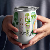 St. Patricks Day PNG, Brushstroke Png, Lucky Sublimation Png, Design for Tumblers Mugs T-Shirts Ornaments and Crafts, Spring Png, coquette