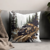 "Off-Road Jeep Mud Adventure PNG, 4x4 Truck Sublimation, Jeep Lover Clipart, Overlanding Digital Download, Muddy Trail PNG Design"