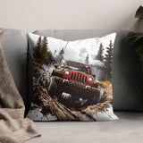 "Off-Road Jeep Mud Adventure PNG, 4x4 Truck Sublimation, Jeep Lover Clipart, Overlanding Digital Download, Muddy Trail PNG Design"
