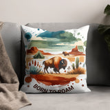 Born to Roam PNG, Watercolor Adventure Brushstroke Design, Vanlife Mountains Tent Clipart, Camping Sublimation Digital Download