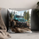 "Off-Road Jeep Mud Adventure PNG, 4x4 Truck Sublimation, Jeep Lover Clipart, Overlanding Digital Download, Muddy Trail PNG Design"