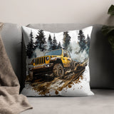 "Off-Road Jeep Mud Adventure PNG, 4x4 Truck Sublimation, Jeep Lover Clipart, Overlanding Digital Download, Muddy Trail PNG Design"