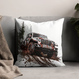 "Off-Road Jeep Mud Adventure PNG, 4x4 Truck Sublimation, Jeep Lover Clipart, Overlanding Digital Download, Muddy Trail PNG Design"