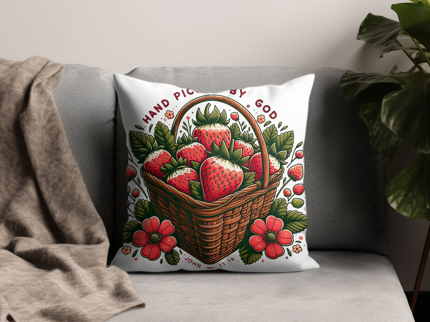 Hand Picked By God Png, Summer Camp Kids Sublimation Design, Girly Strawberry Png, Bible Verses Png, Christian Png, Religious Clipart