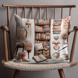 Cozy Book Lover PNG, Brushstroke Sublimation, Reading Tumbler Wrap, Bookish Sublimation Design, Digital Download, Bookworm Clipart