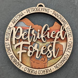 National Parks and Monuments Wood Ornaments – Personalized Travel & Adventure Keepsakes