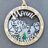 National Parks and Monuments Wood Ornaments – Personalized Travel & Adventure Keepsakes