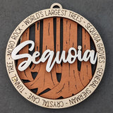 National Parks and Monuments Wood Ornaments – Personalized Travel & Adventure Keepsakes