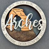 National Parks and Monuments Wood Ornaments – Personalized Travel & Adventure Keepsakes