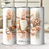 A Mother's Love Brushstroke PNG, Sublimation Design, 300 DPI Digital Download, Tumbler Wrap, Mug, T-Shirt, Mother's Day Gift