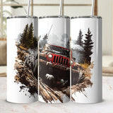 "Off-Road Jeep Mud Adventure PNG, 4x4 Truck Sublimation, Jeep Lover Clipart, Overlanding Digital Download, Muddy Trail PNG Design"