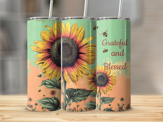 Just Breathe Positive Affirmation Tumbler Wrap 20 oz Skinny Tumbler Sublimation Design Digital Download PNG Instant DIGITAL ONLY