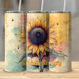 Just Breathe Positive Affirmation Tumbler Wrap 20 oz Skinny Tumbler Sublimation Design Digital Download PNG Instant DIGITAL ONLY