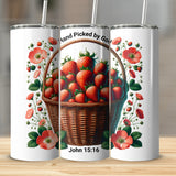 Hand Picked By God Png, Summer Camp Kids Sublimation Design, Girly Strawberry Png, Bible Verses Png, Christian Png, Religious Clipart