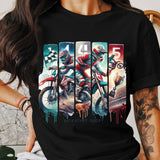 Vintage Motocross T-Shirt, Retro Dirt Bike Racing Graphic Tee, Motorcycle Apparel, Cool Rider Gift Idea
