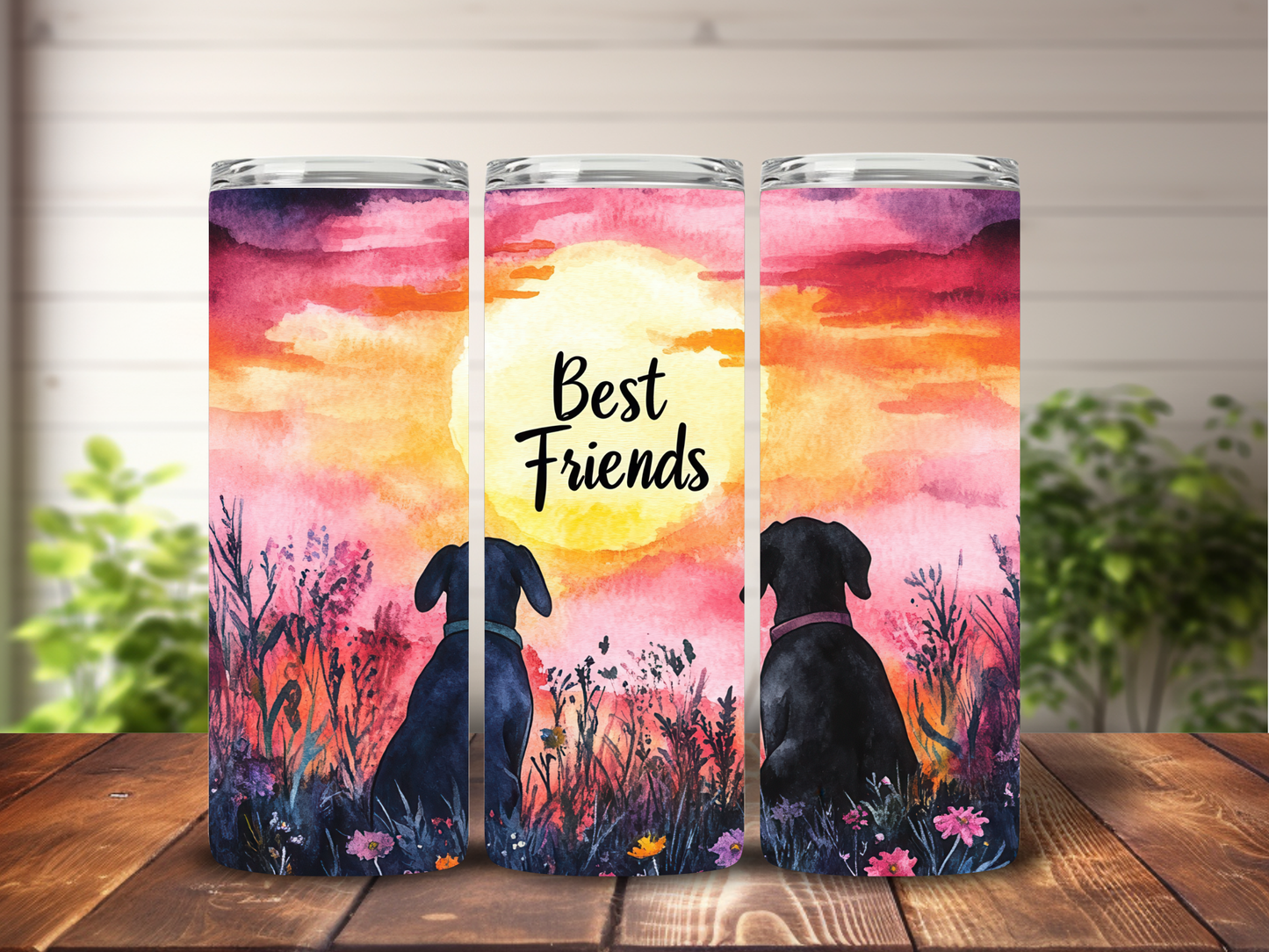 Dog Best Friends Tumbler Wrap, Pet Dog 20oz Skinny Tumbler Sublimation Designs, My Best Friend Has Paws Digital Download PNG