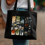 Adventure Jeep Off-Road Graphic Tote Bag, Durable Canvas Shoulder Bag, Gift for Car Enthusiasts and Travelers