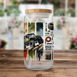 Off-Road Adventure Themed Tumbler, Rock Ready Jeep Illustration, Outdoor Enthusiast Gift, Leakproof Travel Mug
