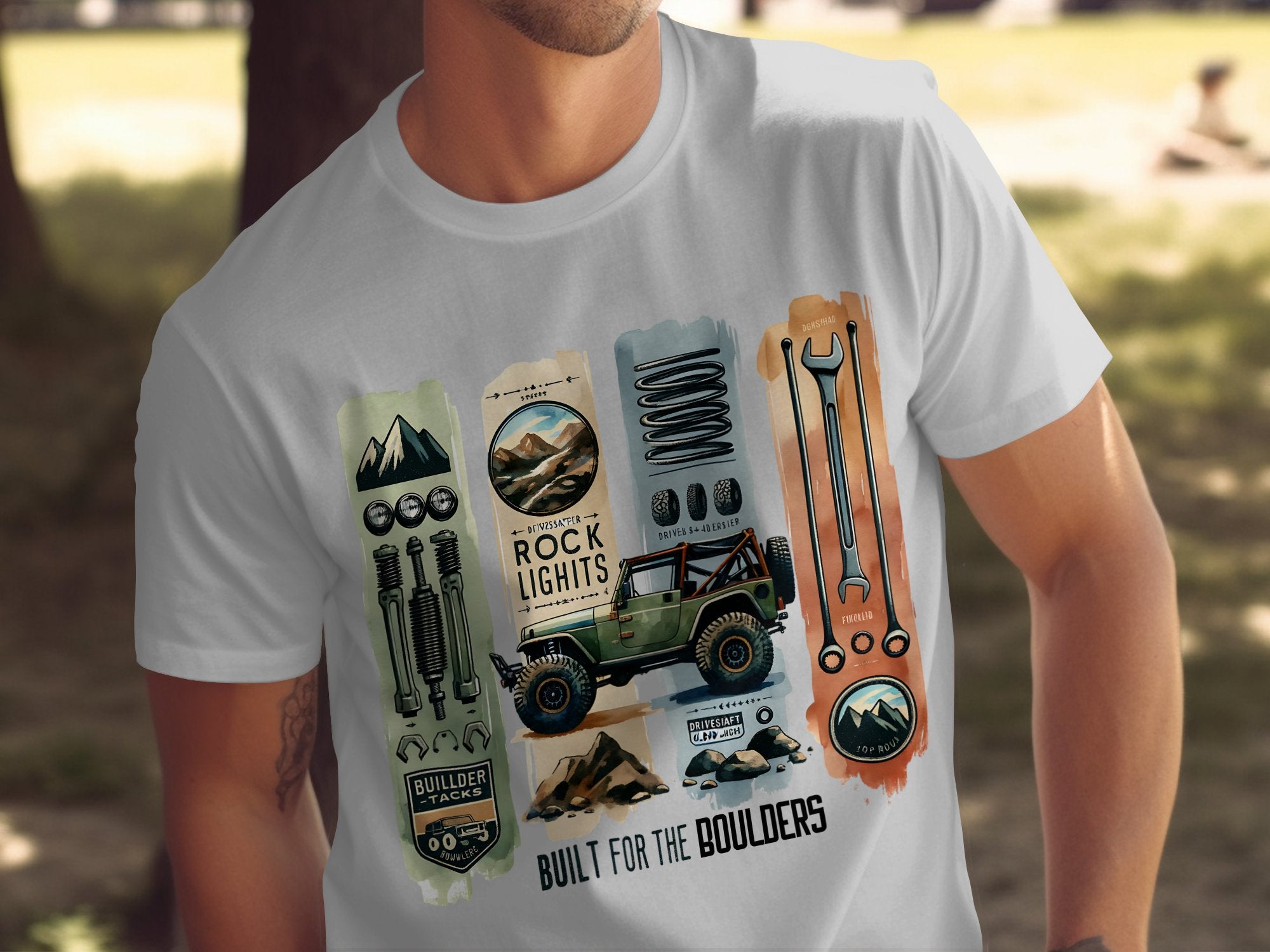 Vintage Off-Road Adventure T-Shirt, Rock Climbing Jeep Graphic Tee, Outdoor Enthusiast Gift for Men