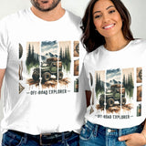 Jeep Brushstroke PNG Off-Road Sublimation Design 300 DPI Digital Download for Tumblers Mugs T-Shirts Stickers Ornaments Earrings Crafts