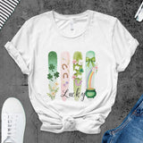 St. Patricks Day PNG, Brushstroke Png, Lucky Sublimation Png, Design for Tumblers Mugs T-Shirts Ornaments and Crafts, Spring Png, coquette