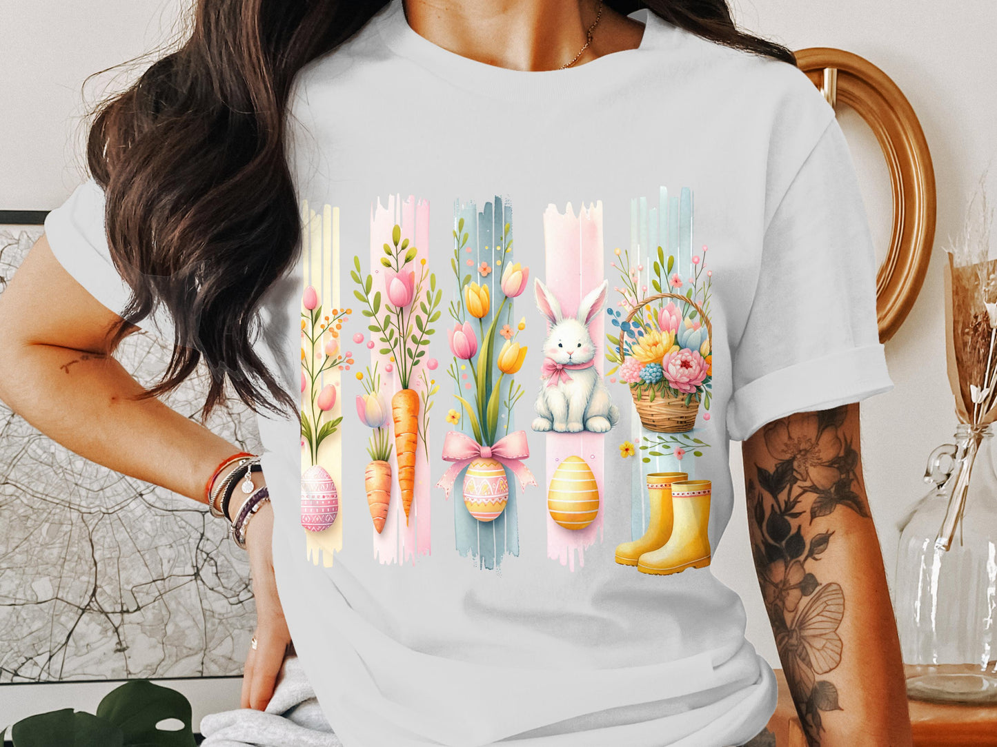 Easter PNG, Holiday Coquette PNG, Brushstroke Bunny PNG, Sublimation Png, Design for Tumblers Mugs T-Shirts Ornaments and Crafts, Spring Png