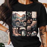4 Wheeler Brushstroke PNG ATV Sublimation Design 300 DPI Digital Download for Tumblers Mugs T-Shirts Stickers Ornaments Earrings Crafts