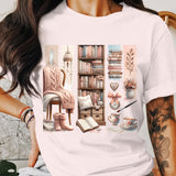 Cozy Book Lover PNG, Brushstroke Sublimation, Reading Tumbler Wrap, Bookish Sublimation Design, Digital Download, Bookworm Clipart