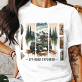 Jeep Brushstroke PNG Off-Road Sublimation Design 300 DPI Digital Download for Tumblers Mugs T-Shirts Stickers Ornaments Earrings Crafts