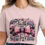 Faith Over Fear PNG Digital File 300 DPI Sublimation Design for Shirts Tumblers Stickers Pillows Notebooks Glass Can Cups Crafts