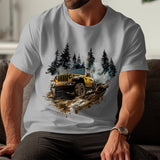 "Off-Road Jeep Mud Adventure PNG, 4x4 Truck Sublimation, Jeep Lover Clipart, Overlanding Digital Download, Muddy Trail PNG Design"