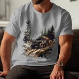 "Off-Road Jeep Mud Adventure PNG, 4x4 Truck Sublimation, Jeep Lover Clipart, Overlanding Digital Download, Muddy Trail PNG Design"