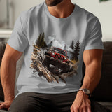"Off-Road Jeep Mud Adventure PNG, 4x4 Truck Sublimation, Jeep Lover Clipart, Overlanding Digital Download, Muddy Trail PNG Design"