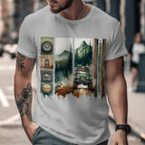 Jeep Brushstroke PNG Off-Road Sublimation Design 300 DPI Digital Download for Tumblers Mugs T-Shirts Stickers Ornaments Earrings Crafts