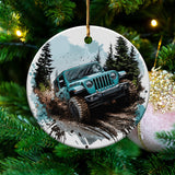 "Off-Road Jeep Mud Adventure PNG, 4x4 Truck Sublimation, Jeep Lover Clipart, Overlanding Digital Download, Muddy Trail PNG Design"