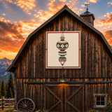 Christmas Keepsake Christmas Barn Quilt SVG | Laser Cut File