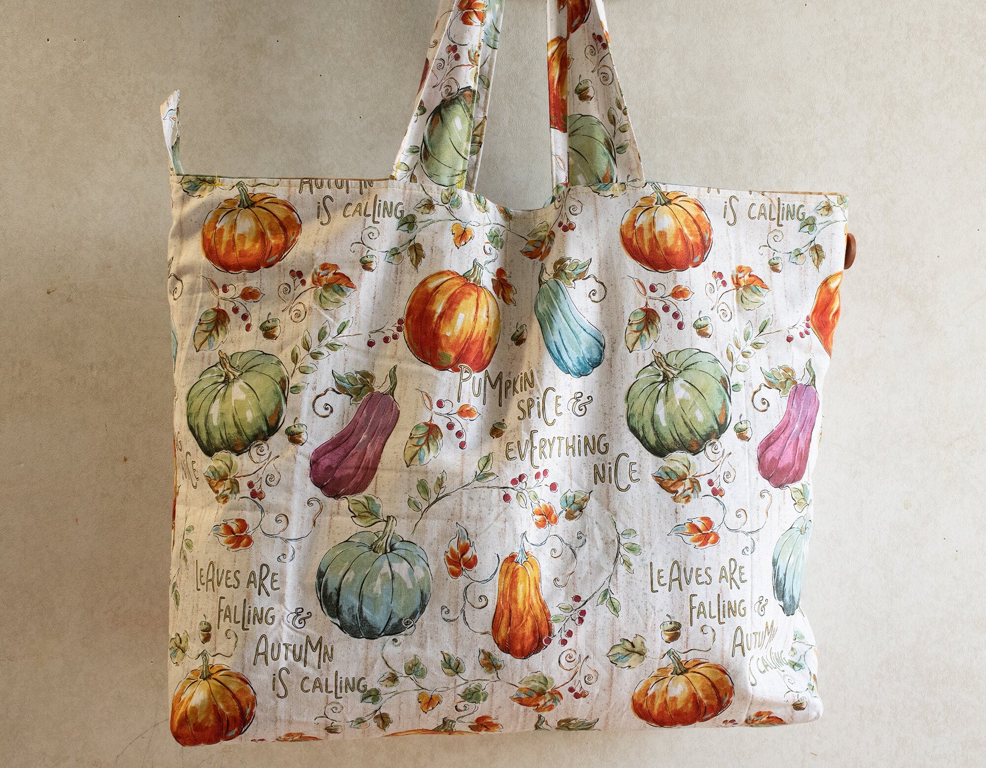 Close Up of Farmer's Market Bag