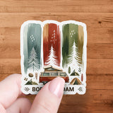 Born to Roam PNG, Watercolor Adventure Brushstroke Design, Vanlife Mountains Tent Clipart, Camping Sublimation Digital Download
