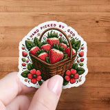 Hand Picked By God Png, Summer Camp Kids Sublimation Design, Girly Strawberry Png, Bible Verses Png, Christian Png, Religious Clipart