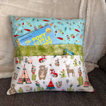 Double Pocket Reading Pillow Sewing Pattern PDF