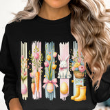 Easter PNG, Holiday Coquette PNG, Brushstroke Bunny PNG, Sublimation Png, Design for Tumblers Mugs T-Shirts Ornaments and Crafts, Spring Png