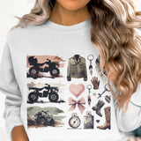 4 Wheeler Brushstroke PNG ATV Sublimation Design 300 DPI Digital Download for Tumblers Mugs T-Shirts Stickers Ornaments Earrings Crafts