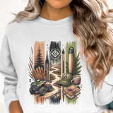 4 Wheeler Brushstroke PNG ATV Sublimation Design 300 DPI Digital Download for Tumblers Mugs T-Shirts Stickers Ornaments Earrings Crafts