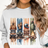 4 Wheeler Brushstroke PNG ATV Sublimation Design 300 DPI Digital Download for Tumblers Mugs T-Shirts Stickers Ornaments Earrings Crafts