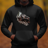 "Off-Road Jeep Mud Adventure PNG, 4x4 Truck Sublimation, Jeep Lover Clipart, Overlanding Digital Download, Muddy Trail PNG Design"